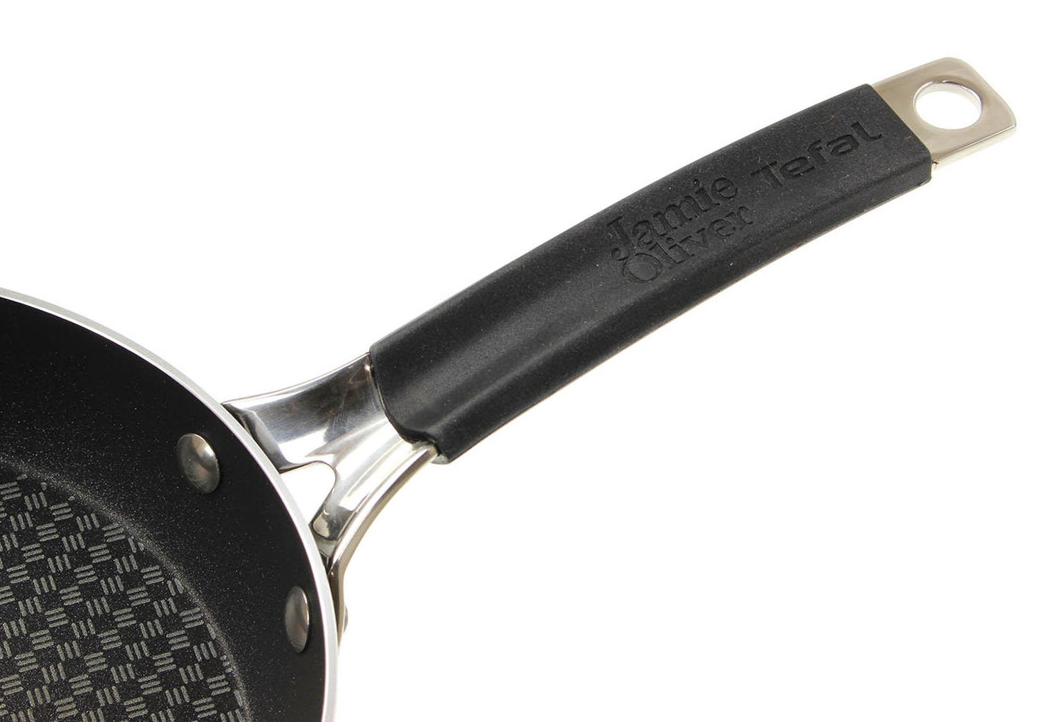 Jamie Oliver Tefal 20cm Hard Enamel Frypan Titanium Nonstick Frying